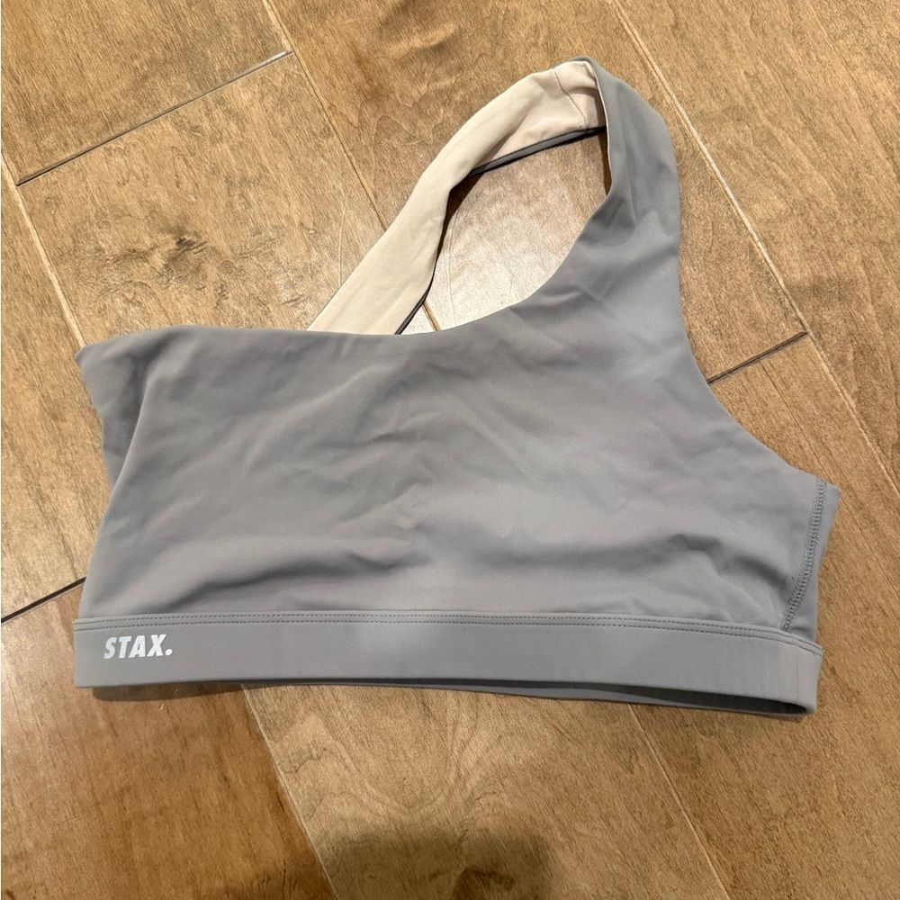 Stax One Shoulder Greg Sports Bra